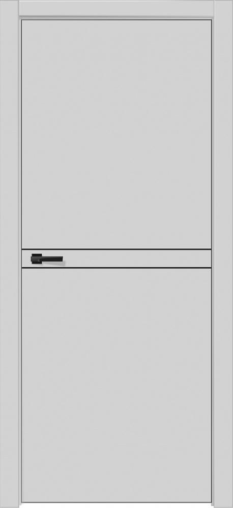 Дверь эмалит Fox 9 светло-серый