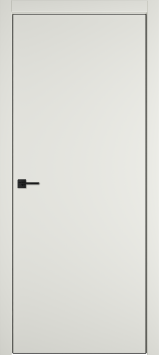 Дверь эмалекс Urban Z mid white черная кромка
