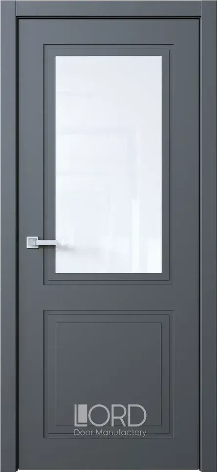 Дверь экошпон Асти 1 стекло лакобель бежевый