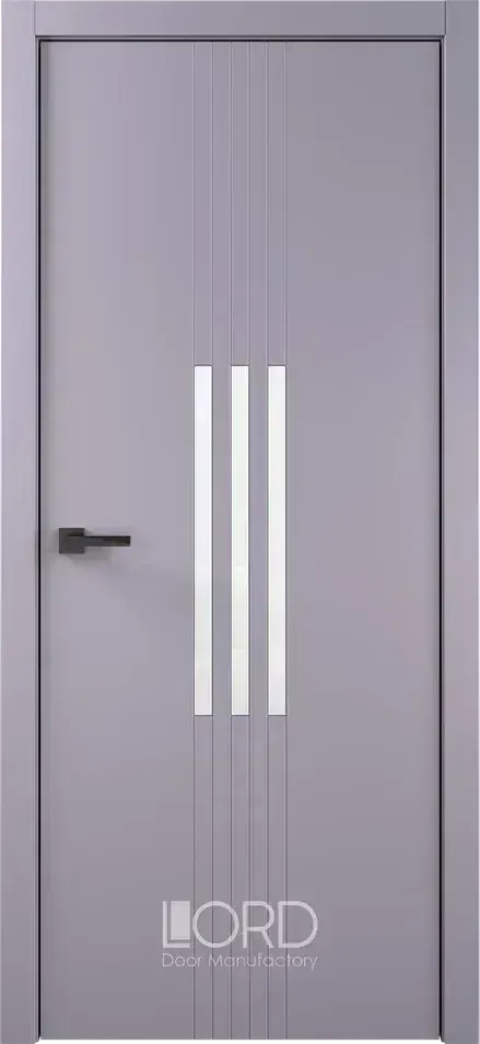 Дверь экошпон Tocco 3 стекло лакобель бежевый