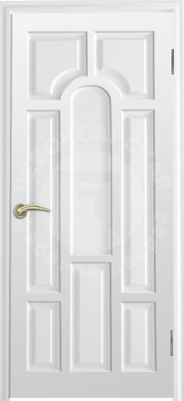 Дверь экошпон Блюз ПГ глухая