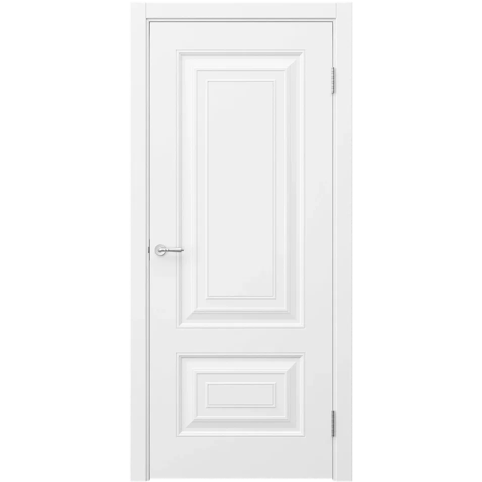 Дверь глухая Сван 6 белая эмаль