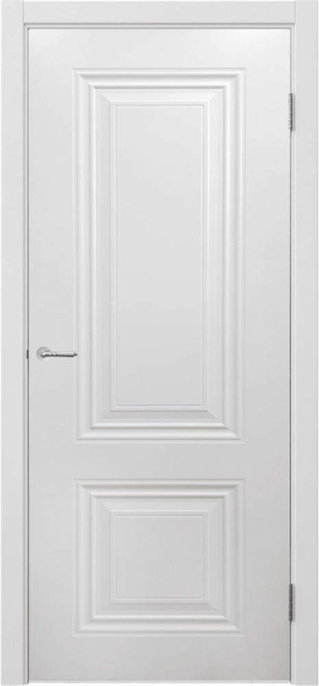 Дверь глухая Стелла 1 белая эмаль