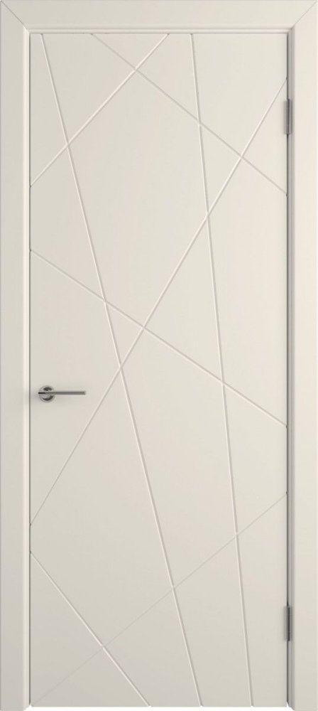 Дверь глухая Flitta магнолия эмаль