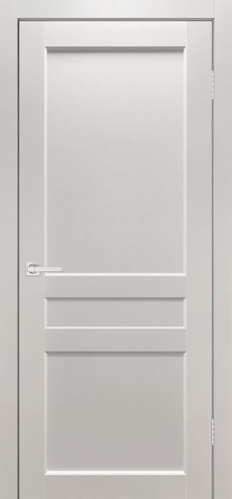 Дверь Евро 29 ПГ белый эмалит
