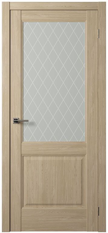 Дверь экошпон Нова 4 ПО дуб натуральный