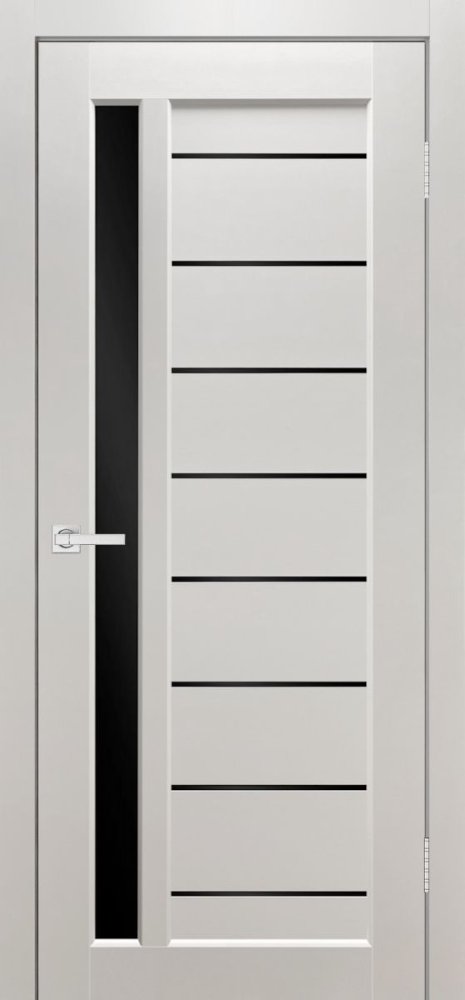 Дверь Евро 45 белый эмалит