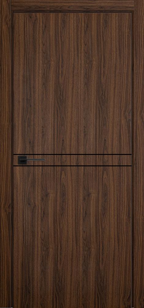 Дверь эмалит Fox 9 орех пекан шоко