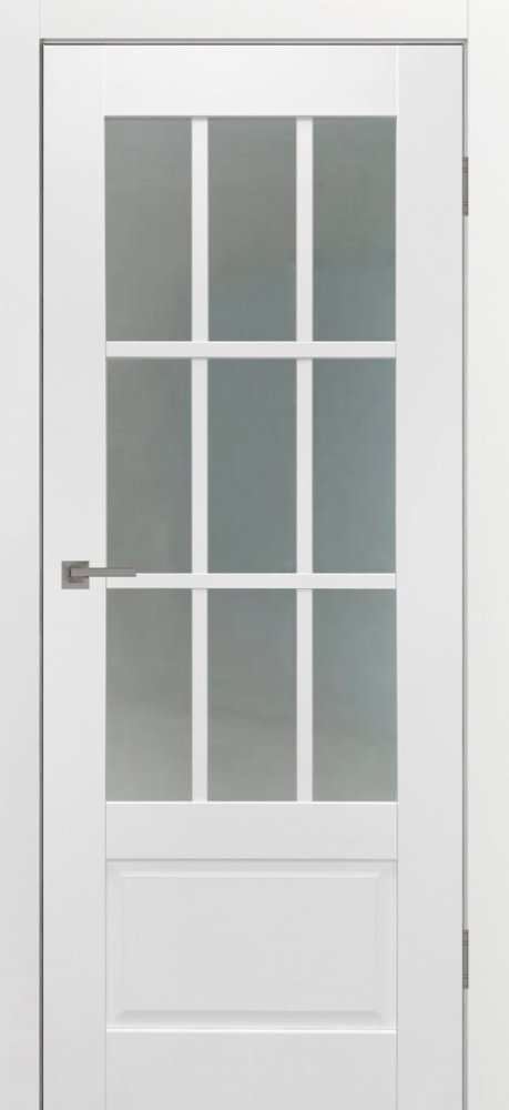 Дверь со стеклом Юник 104 ПО аляска