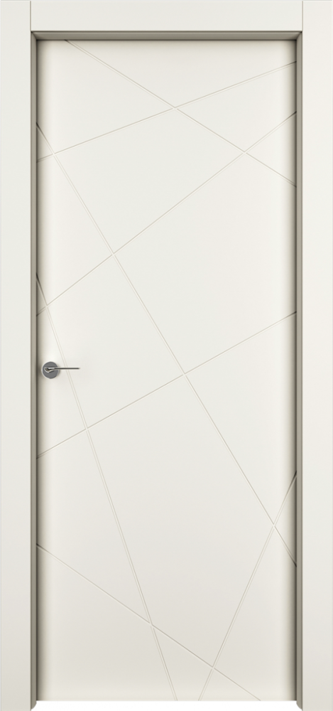 Дверь глухая Гео RAL 9001