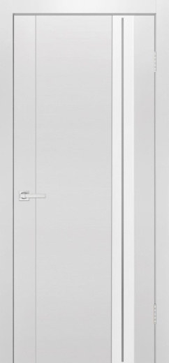 Дверь эмалит Микс аляска Лакобель белое