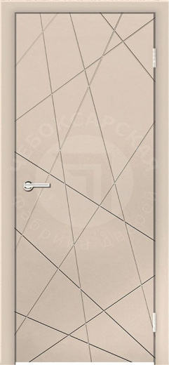 Дверь экошпон Абстракция