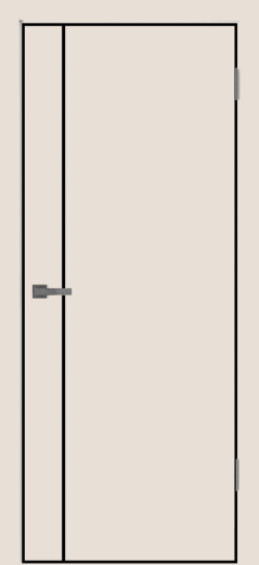 Дверь эмалит ПЭТ 5 крем