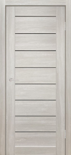 Дверь экошпон Форум Горизонталь сонома белый