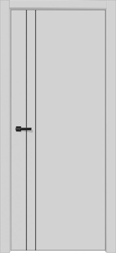 Дверь эмалит Fox 4 светло-серый