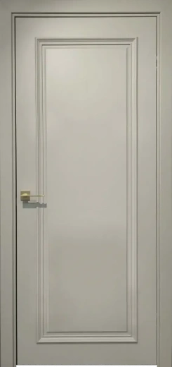 Дверь глухая Женева 1 ПДГ галечный серый Ral 7032