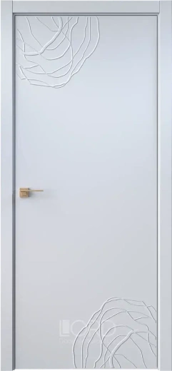 Дверь экошпон Rilievo 1 ПГ глухая