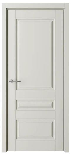 Дверь глухая Классика-3 ПГ латте эмаль