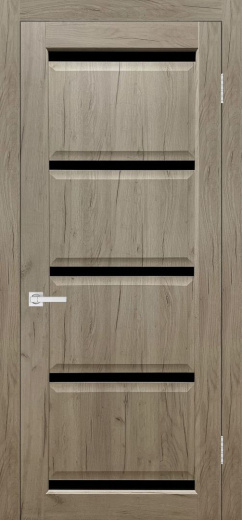 Дверь экошпон Евро 20 граф белый