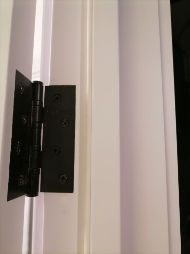 Дверь со стеклом Авен белый эмалит