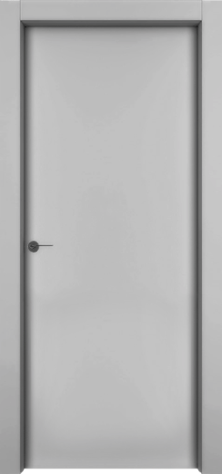 Дверь глухая 1001 серая эмаль