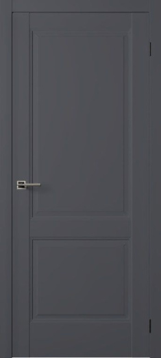 Дверь эмалит Нова 3 ПГ антрацит