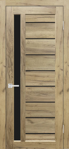 Дверь экошпон Евро 45 дуб крафт натуральный