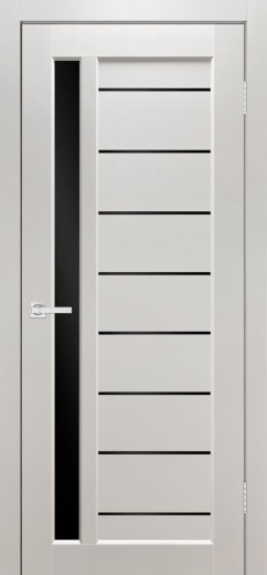Дверь Евро 45 белый эмалит