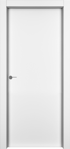 Дверь глухая 1001 белая эмаль