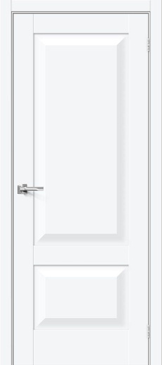 Дверь эмалит Прима-22 ПЭТ White Silk
