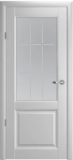 Дверь эмалит Эрмитаж-4 ПО винил платина