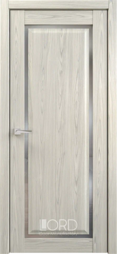 Дверь экошпон Molle 6 стекло сатинат графит