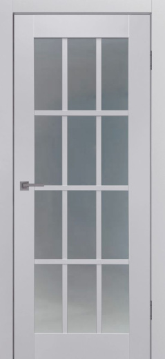 Дверь со стеклом Юник 102 ПО манхеттен