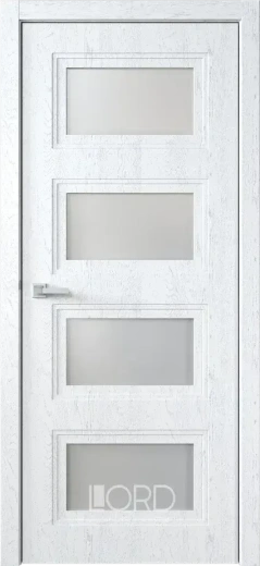 Дверь экошпон Монте 3 ПО прозрачное стекло