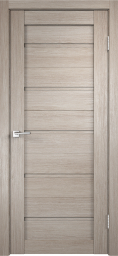 Дверное полотно Экошпон DUPLEX глухое цвет Капучино