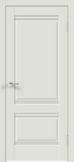 Дверное полотно Экошпон ALTO 2P цвет Светло-серый Эмалит