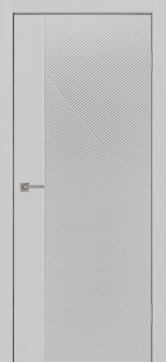 Дверь глухая Графика 8 смоки грей