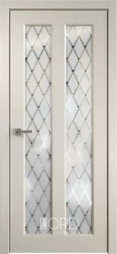 Дверь экошпон Corona К14 ПО стекло Unico