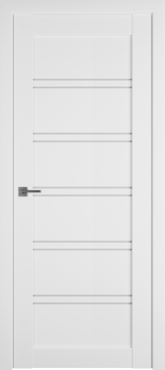 Дверь эмалекс E28 ДО ice стекло White Cloud