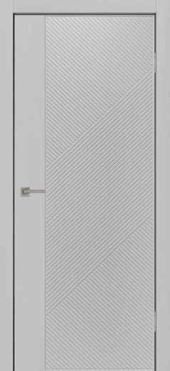 Дверь глухая Графика 11 смоки грей