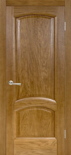 Дверь шпонированная Александрит ПГ глухая дуб натуральный