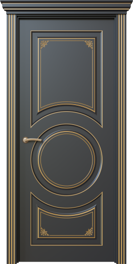 Дверь экошпон Dolce 1.4 ПО стекло с гравировкой