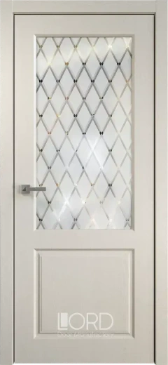 Дверь экошпон Corona К1 ПО стекло Unico