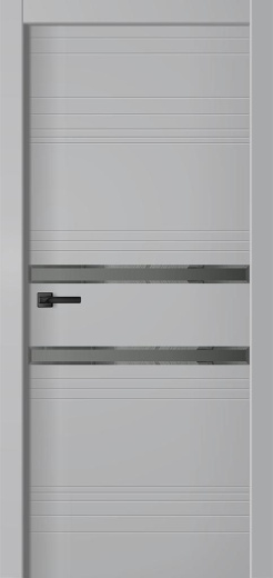 Дверь экошпон Onyx 32 Серый бархат