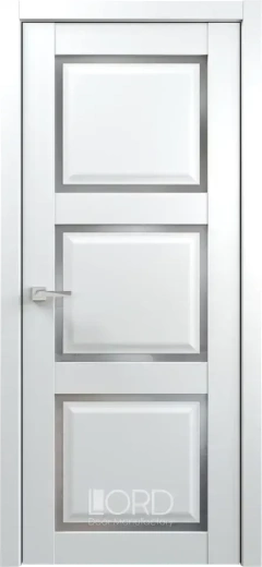 Дверь экошпон Molle 3 стекло сатинат графит