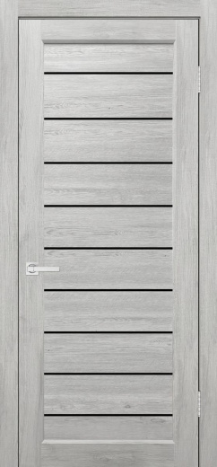 Дверь экошпон Евро 26 граф белый