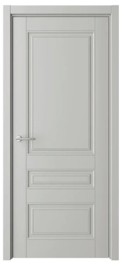 Дверь глухая Классика-3 ПГ серая эмаль