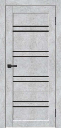 Дверь экошпон X-21 Бетон снежный