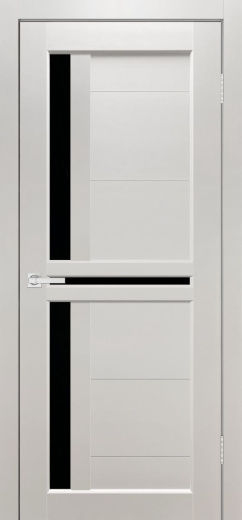 Дверь Евро 19 белый эмалит