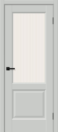 Дверь эмалит Неоклассик-33 ПЭТ Grey Silk